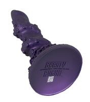 Kraken dick. Fantasy dildo jak zwinięta ośmiornica. Silna przyssawka. Dł. 20,2 cm, wkładane 17 cm, Ø 4,6 cm