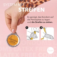 Prezerwatywy ultracienkie, mocne, bez lateksu, produkt medyczny, bezzapachowe, 3 sztuki
