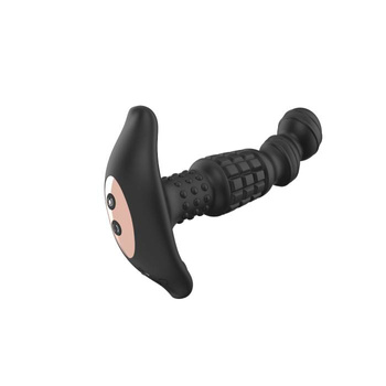 Tylne wejście - masażer prostaty z bardzo silnie wibrująca główką i karuzelą wirujących koralików w trzonie sterowany pilotem ZENN