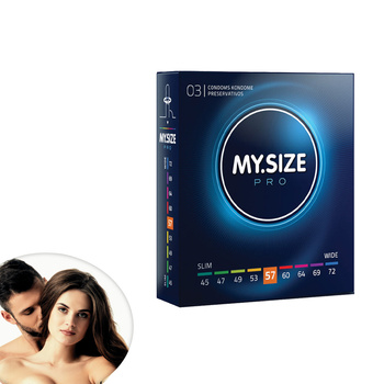 Prezerwatywy kondomy My.Size Pro rozmiar 57 3 szt
