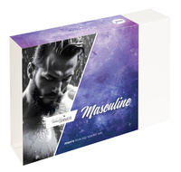 Męski zestaw - wibrujący masturbator, masturbator manualny, masażer prostaty i trzy pierścienie erekcyjne